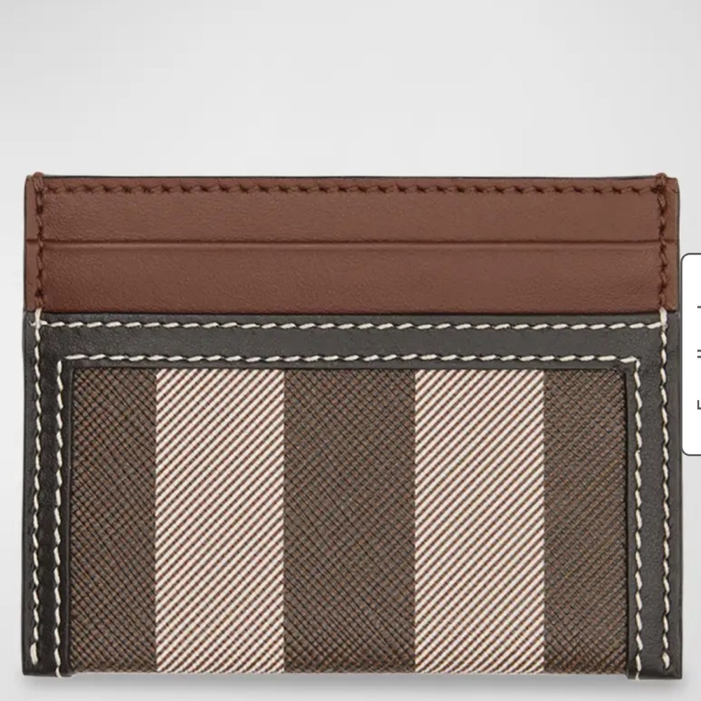 Authentic Burberry card case